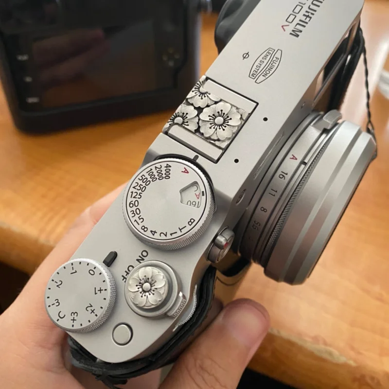 

Sakura metal подходит для Fujifilm x100vi x100f100s Горячий башмак защитный чехол пылезащитный уровень