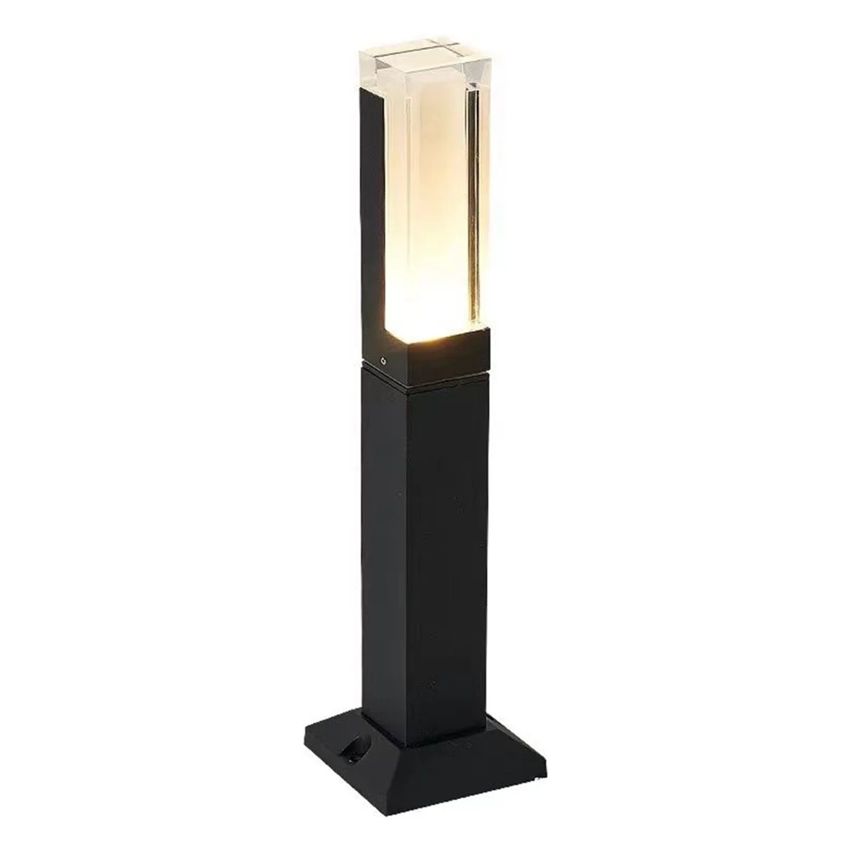New Human Motion Sensor LED Lawn Light Outdoor Waterproof IP65 Acrylic Shade Garden Villa Landscape Walkway Lawn Light