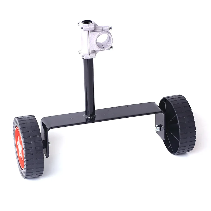Lawn mower support wheel side hanging back brush cutter accessories electric lawn mower auxiliary wheel