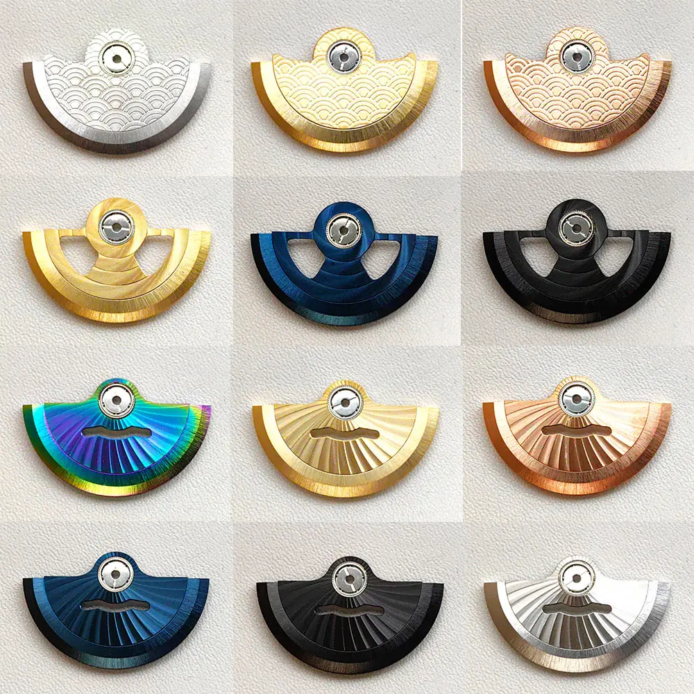 

DIY Automatic Rotor NH35 Movement Rotor Hammer Fit for NH36 NH38 NH39 NH35 Movement Pendulum Oscillating Weight Hammer Rotor