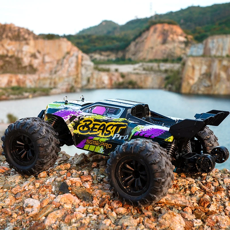 SG116MAX 80KM/H High Speed RC Car Brushless 4WD Off-Road Drift Remote Control Car 1:16 Professional Racing Cars SG116PRO 40KM/H