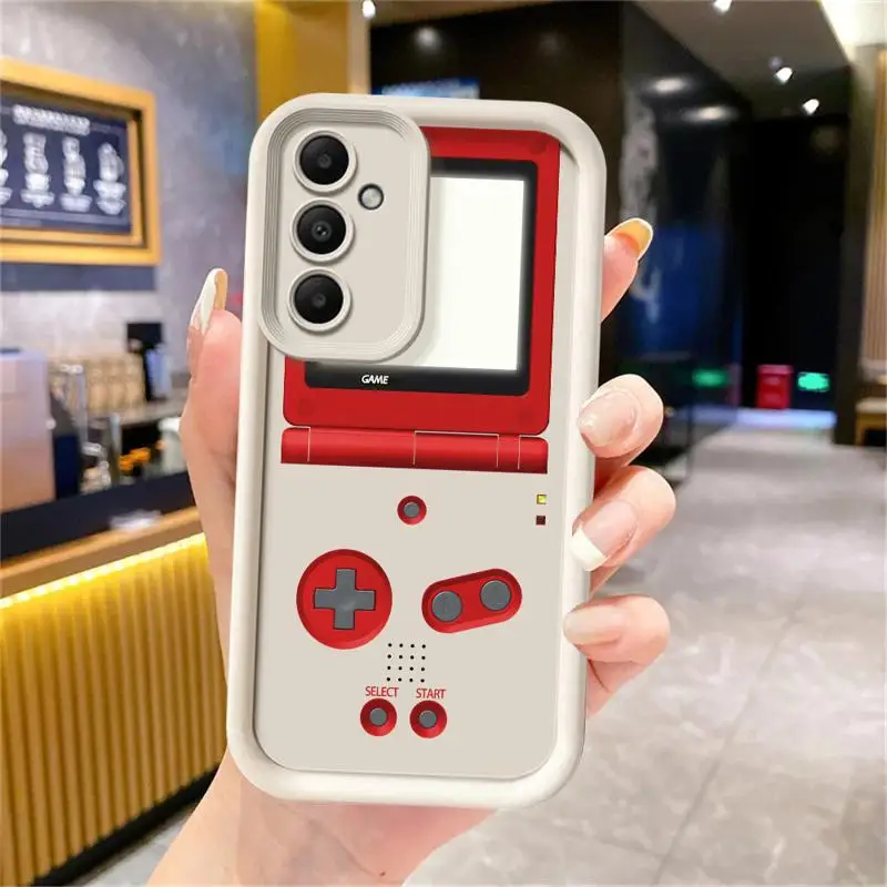 Silicone Soft TPU Phone Case for Samsung Galaxy A12 A13 A14 A22 A23 A24 A32 A33 A34 5G Game Machine Pattern Boys