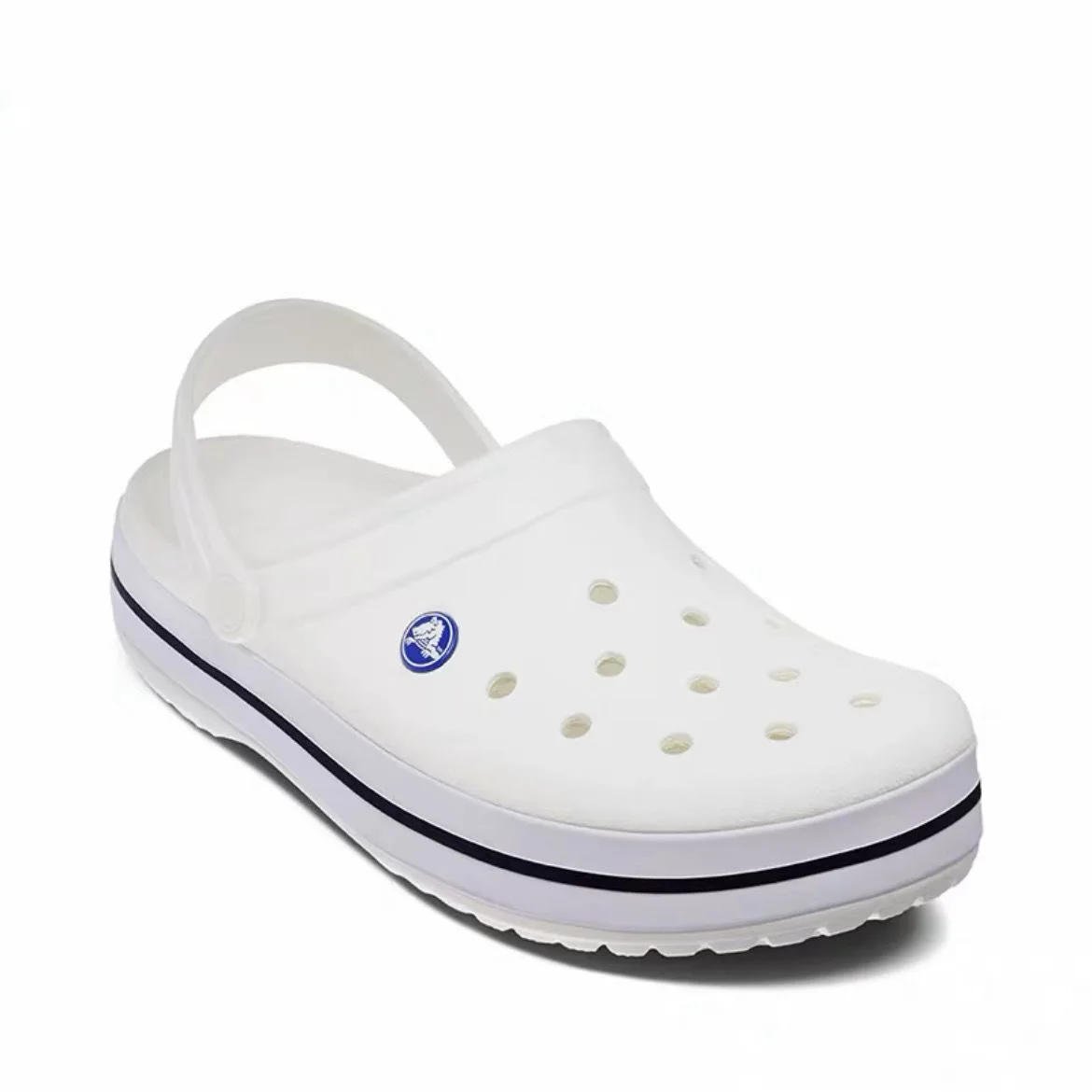 Krokodile klassische Clog sportliche Streifen Design bequeme leichte Männer Frauen geschlossene Zehen Slip-Ons Outdoor atmungsaktive Strands chuhe