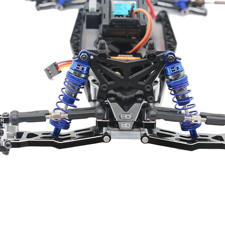 Hot Racing MTT12C01 Black Alum Front Camber Block 1/18 Losi Mini-T 2.0 / Mini-B 2.0 Replace Plastic LOS214005