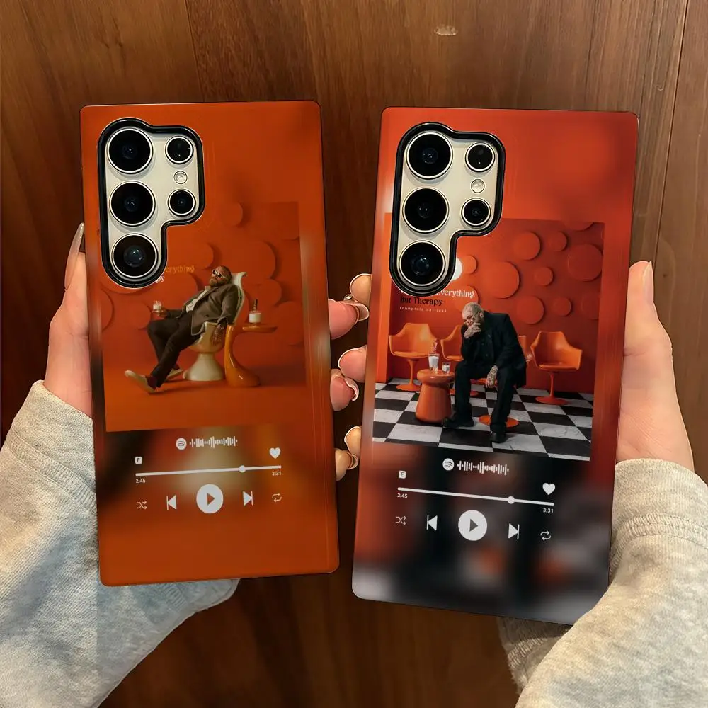 

T-Teddy S-Swims Phone Case For Samsung S25 Film Shell Luxury GalaxyS24Ultra 23plus S22 21 A56 36 26 16 Double Layer Cover