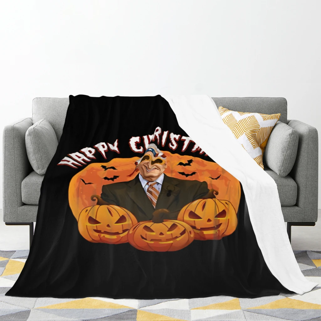 Anti Joe Biden T-Shirthappy Halloween  Anti Joe Biden blankets Warm Flange blankets Soft and comfortable blanket picnic blanket