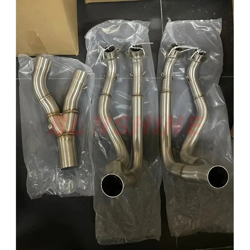 

ВЫСОКОКАЧЕСТВЕННАЯ выхлопная система мотоцикла, передняя труба мотоцикла из нержавеющей стали для SUZUKI Hayabusa GSXR1300 2016 2017 2018