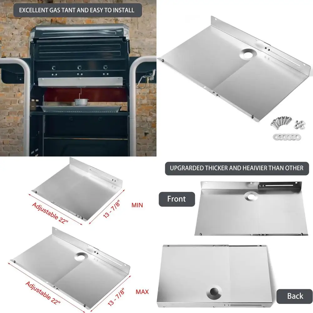 

Heat Shield Tank Grill Replacement Parts for Gas to Coal Advantage Firebox