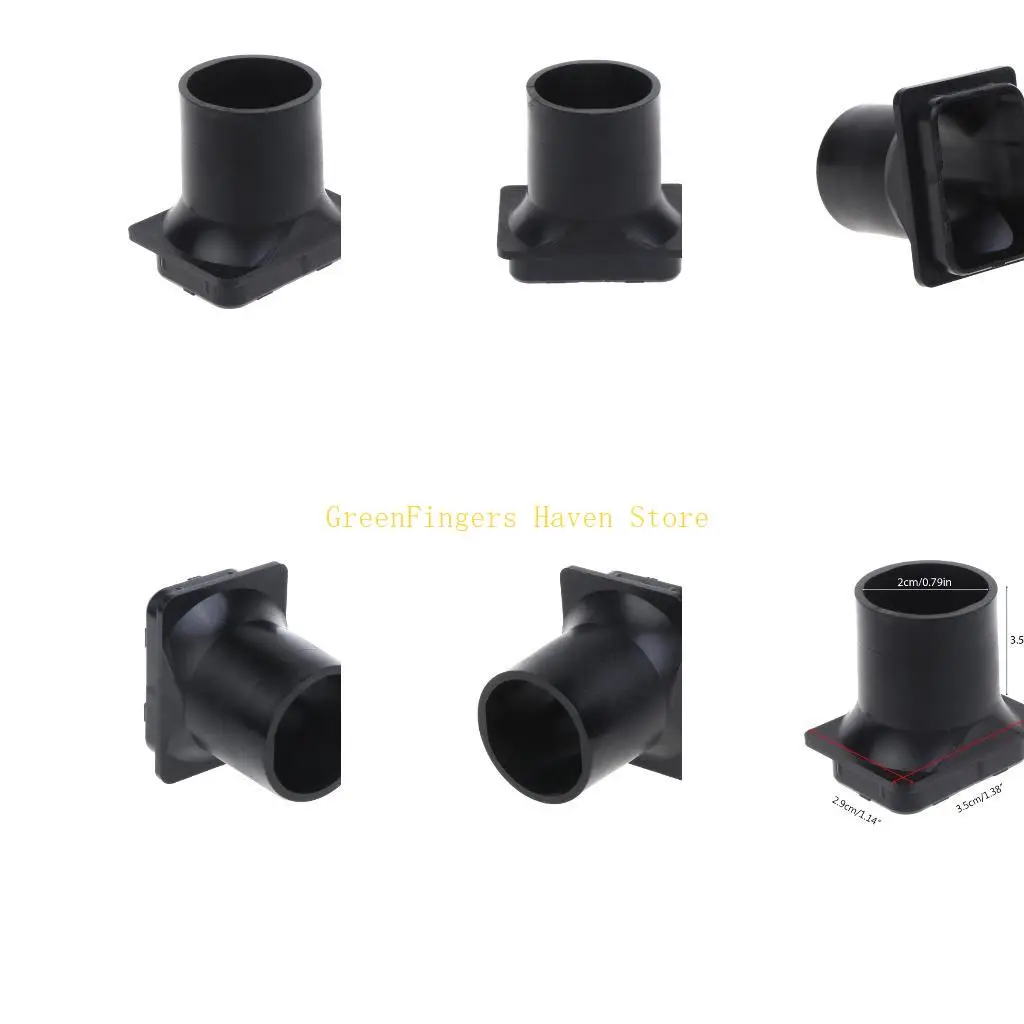 F68d Air Ducting for Barbecue Blower 12V 24V 5V 7530 Cooking Fan Smokehouse Universal #1