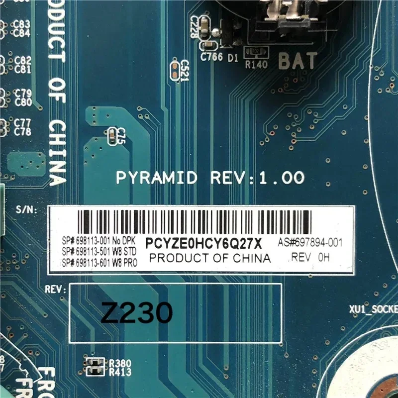 ل HP Z230 برج CMT اللوحة الأم 698113-001 697894-001 697894-002 698113-501 اللوحة الرئيسية 100% تم اختبارها بشكل جيد وتعمل بالكامل شحن مجاني