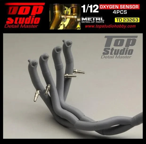 Top Studio 1:12 Oxygen Sensor Model TD23263 Modifying and Assembling Model Accessories