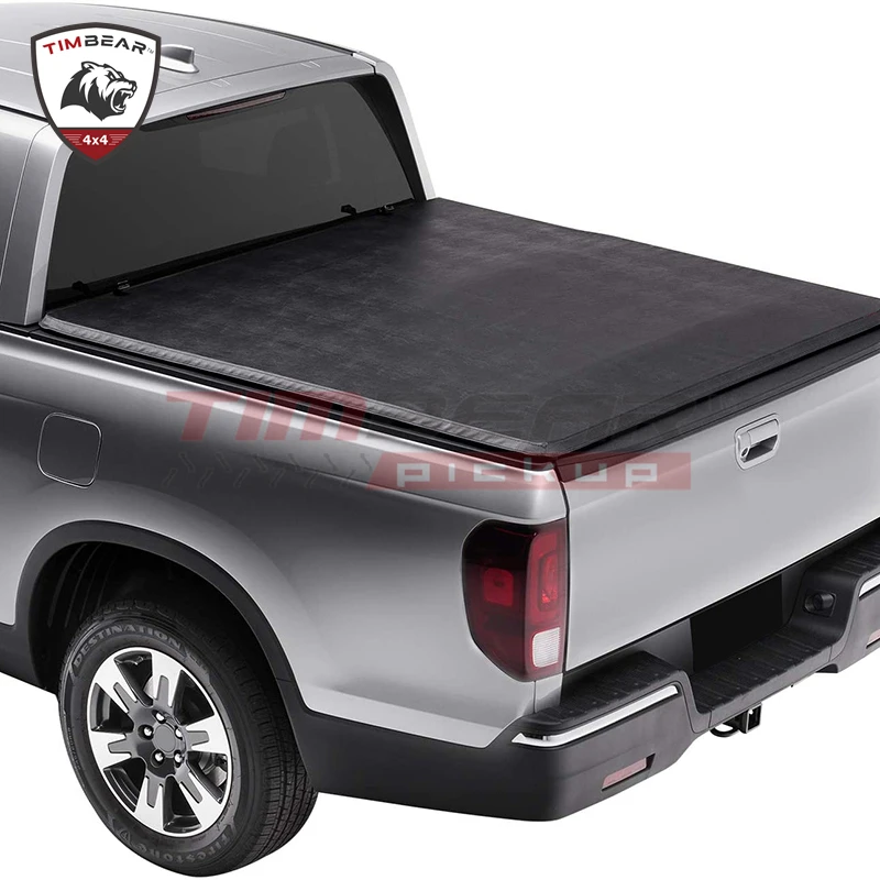 High Quality Pickup Truck 4X4 Soft Tri-Fold Bed Cover Tonneau  For Honda Ridgeline