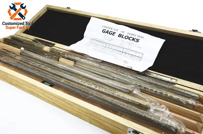 125-500mm 0 Grade 8pcs/set, Metric System Rectangular Gage Blocks Set Block Gauge