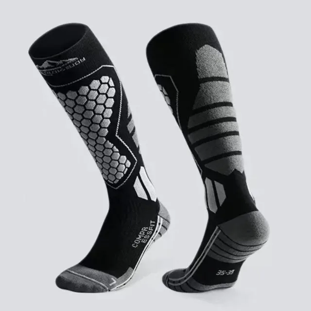 New Thickened Ski Socks Anti-slip Thermal Compression Socks Moisture-wicking Breathable Knee High Socks for Cold Weather New Thickened Ski Socks Anti-slip Thermal Compression Socks Moisture-wicking Breathable Knee High Socks for Cold Weather
