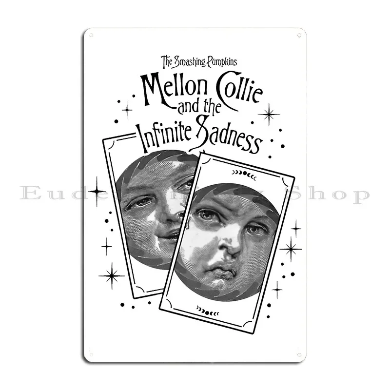 Smashing Pumpkins Mellon Collie And The Infinite Sadness Metal Plaque Poster Personalized Wall Decor Tin Sign Poster