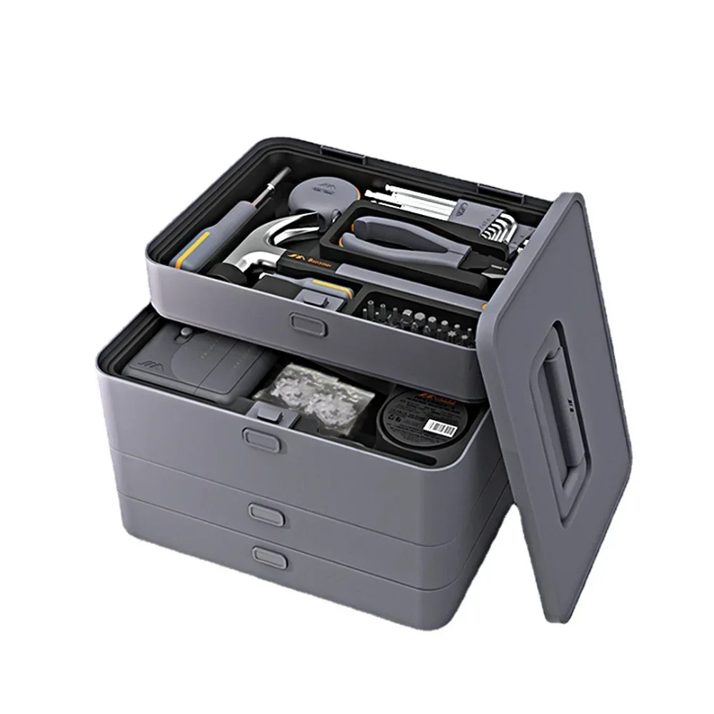 Jimihome ชุดเครื่องมือซ่อมบำรุงอเนกประสงค์, X3-ABC ในบ้านชุดไขควงไฟฟ้า Bor listrik ชุดเครื่องมือช่างไฟฟ้า