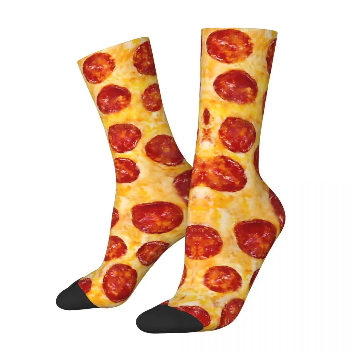 Pepperoni Pizza Pattern Socks Socks Hiking 3D Print Boy Girls Mid-calf Sock