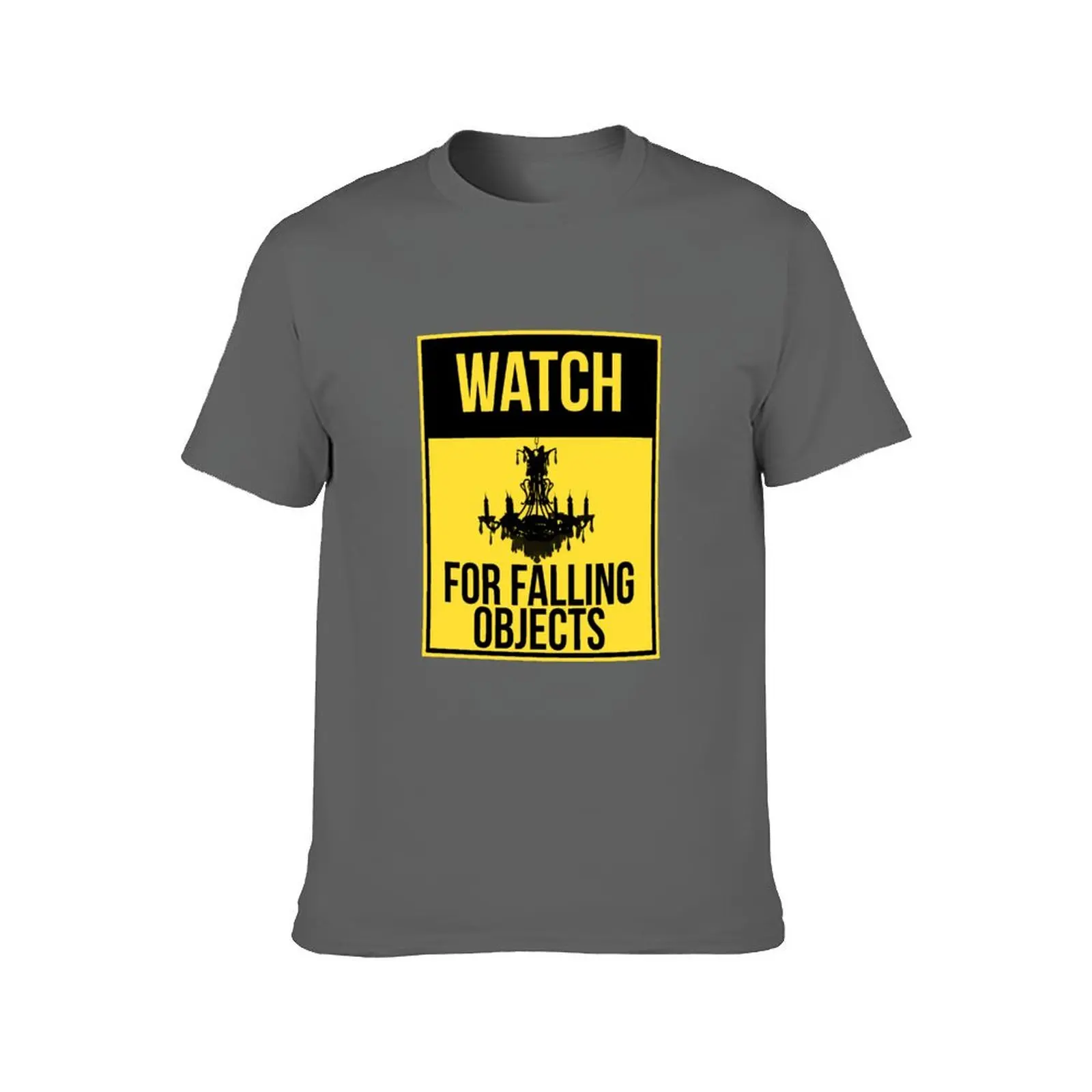 Watch for falling objects T-Shirt football t shirt Funny t-shirts mens white t shirts