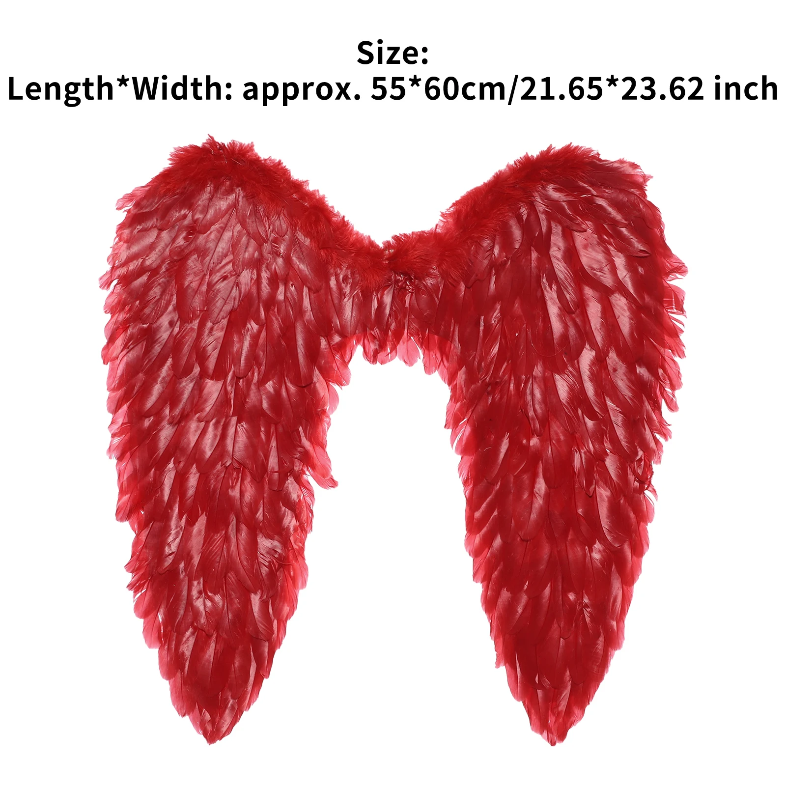1Pc Adults Kids Handmade Feather Wings Angel Devil Cosplay Wing Costume Accessory Party Supply Props for Themed Party Masquerade