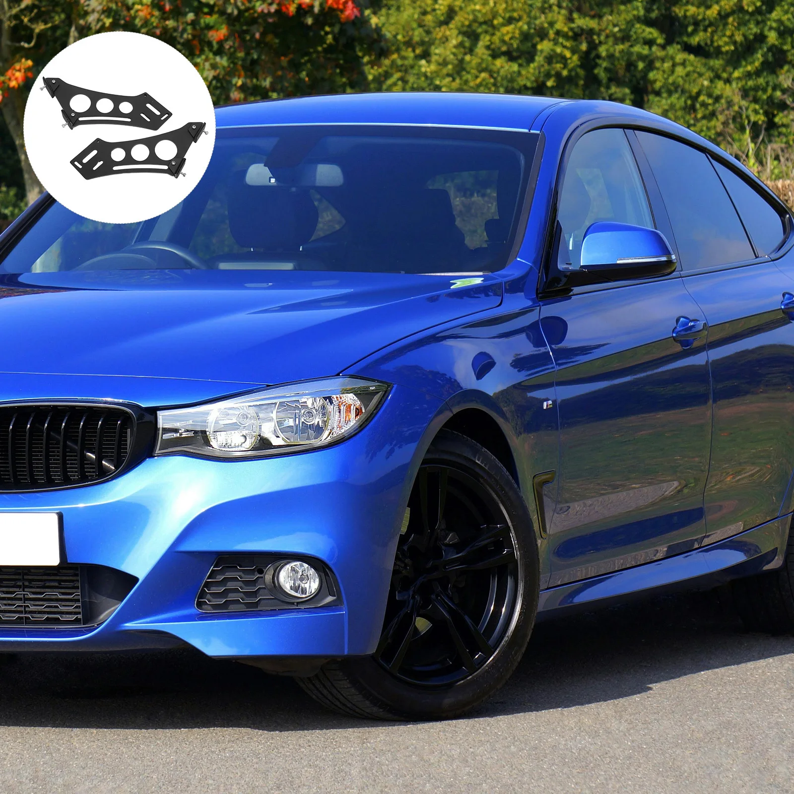 

1 set 1 Set 10 Inch Black Aluminum Alloy Car Spoiler Mounts Universal Rear Wing Bracket For Racing Tail Legs Compatible With