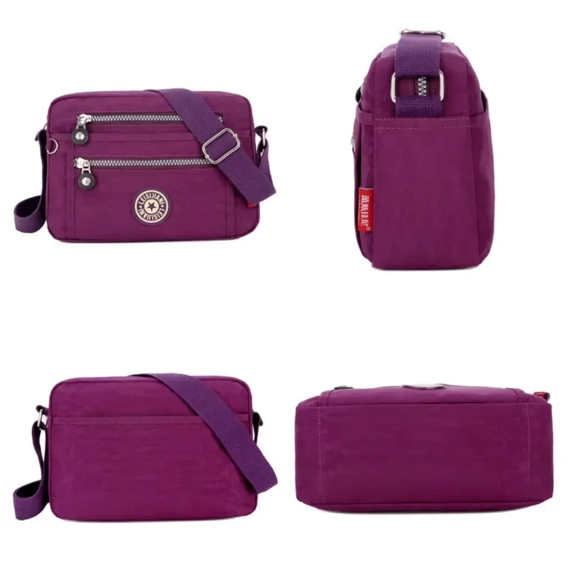 Casual Travel Messenger Bag Designer New Waterproof Shoulder Bag Nylon Cloth Female HandBag Fashion Crossbody Bags for Women