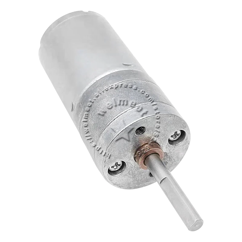 1pcs DC6V/12V/24V 16-1360rpm JGA25-370 Long Shaft Gearbox Speed Reduction Gear DC Motor for Robots & Cars