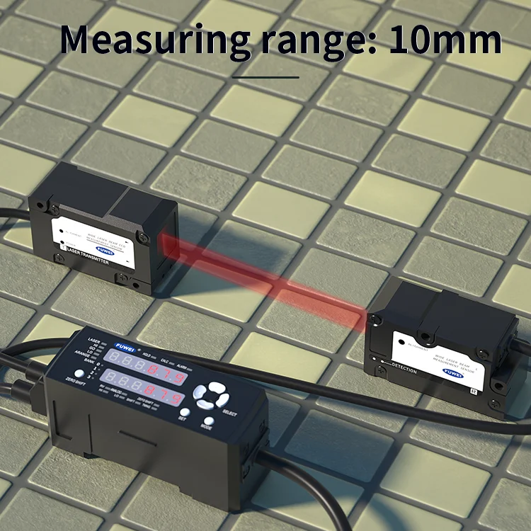 FLM-50-RS485 High Precision Laser Diameter Optical Sensor Beam Width Pitch Diameter Measurement Sensor