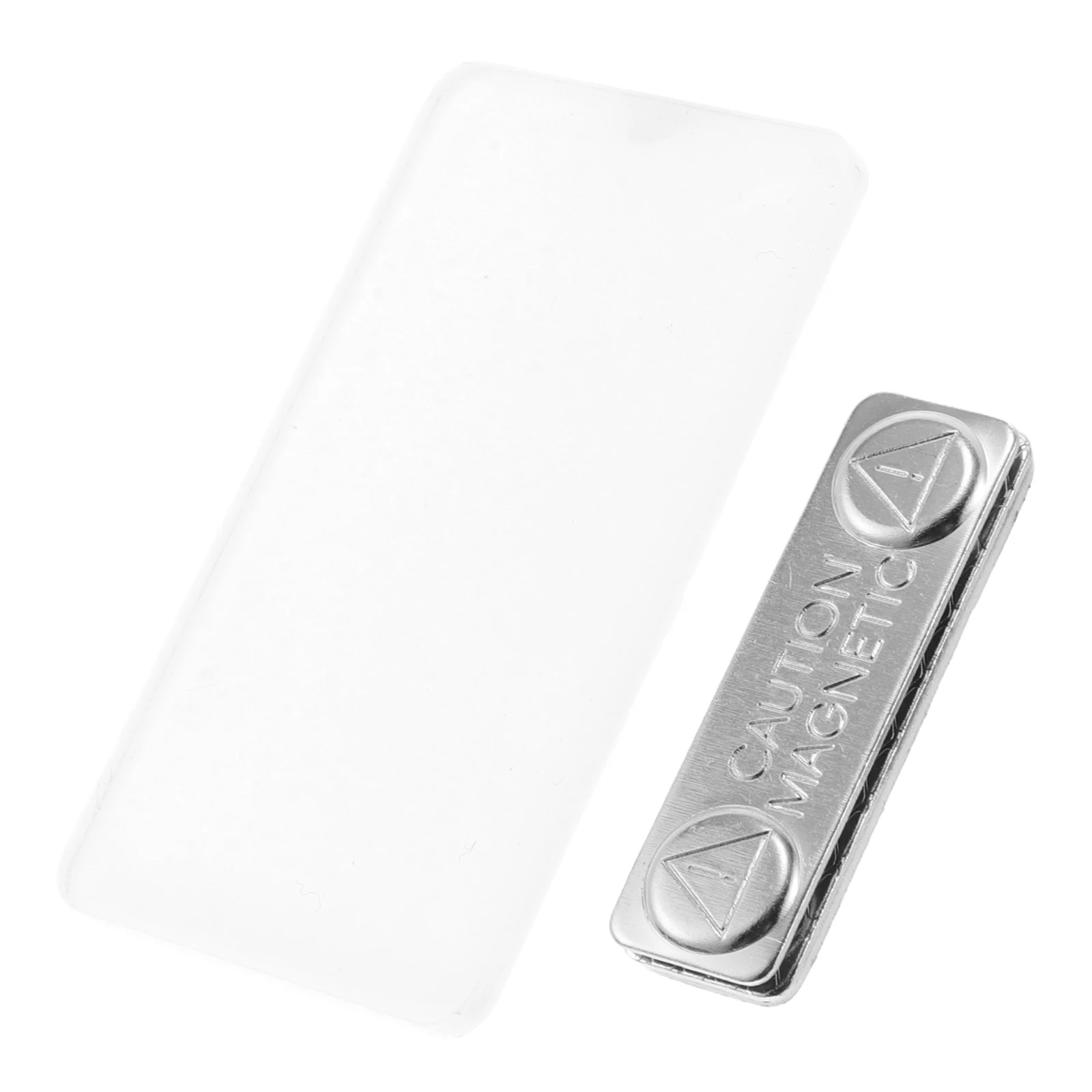 

Heat Transfer Acrylic Name Tags 70x40x3mm 25g Blank Sublimation Badges Magnetic Pins Custom Design for Events Exhibitions