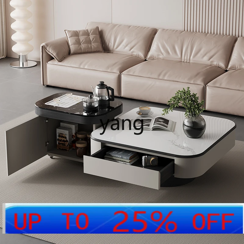 

LH simple modern rock slab kung fu tea table integrated tea making living room home tea table