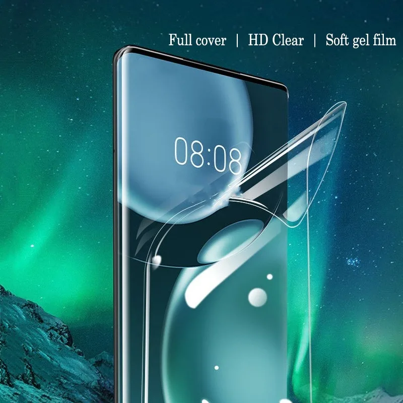3 قطعة واقي للشاشة هيدروجيل فيلم ل Vivo X200 Pro/X200 Ultra/X200 Promini/X200s/X100 Pro/X100s/X100 Ultra/X90 HD لوسيد فيلم