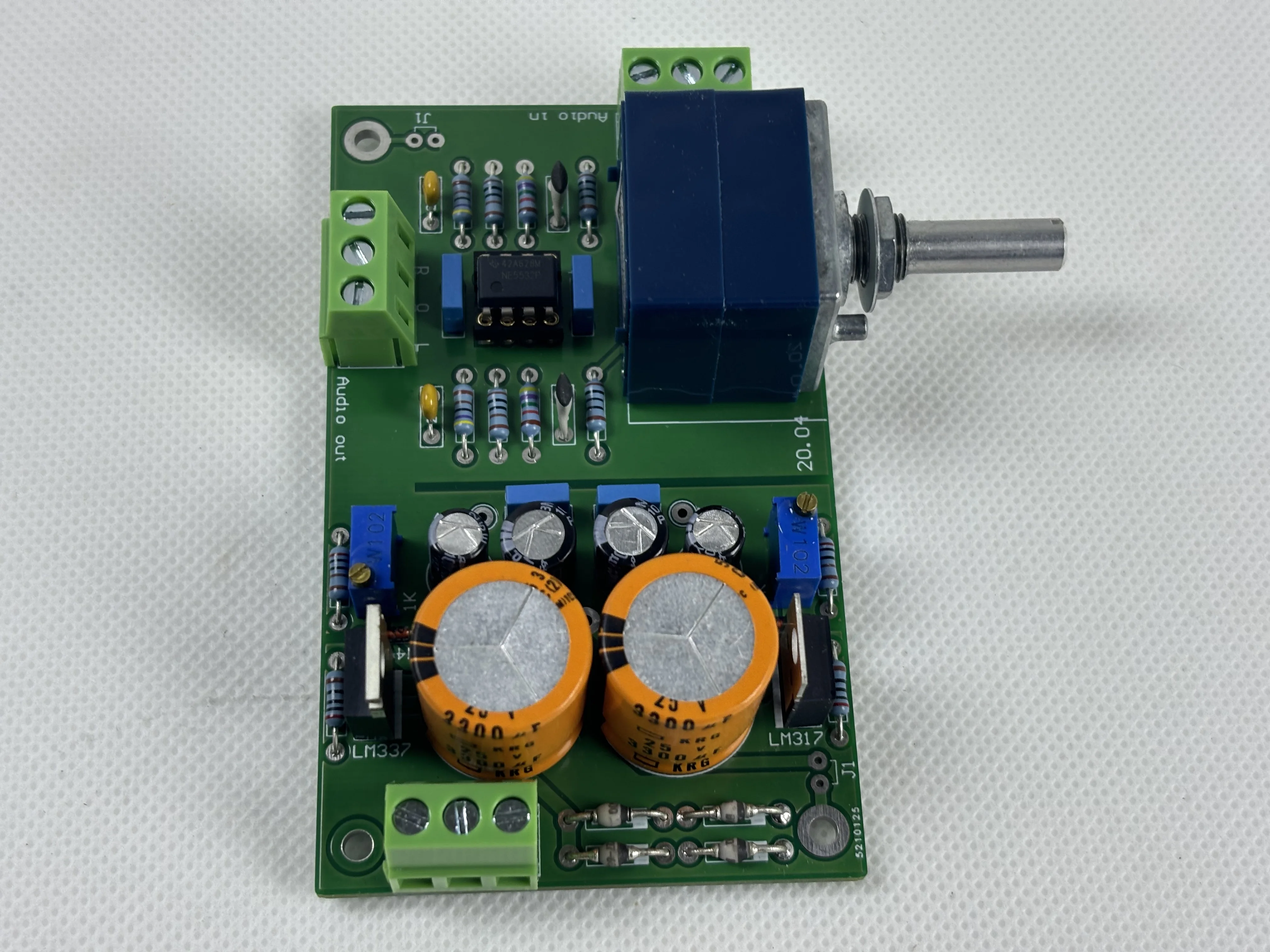 Latest Upgrade Version PCB Board / ALPS16 / ALPS27 NE5532 ±15V Fully Direct-coupled Dual OP Amp Preamplifier Board