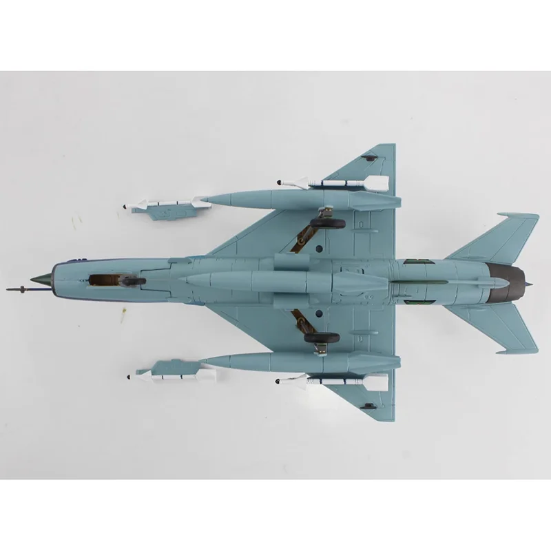 HM دييكاست 1/72 مقياس Mig21 الطائرات المقاتلة MIG-21 القوات الجوية العراقية 9th سرب 1986 سبيكة نموذج طائرة جمع الديكور