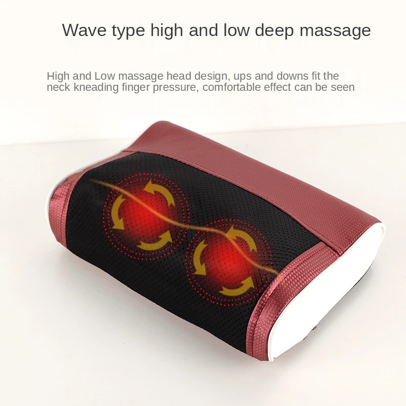 Electric cervical massage instrument plug kneading neck massage pillow neck multi-function massage pillow - view 3