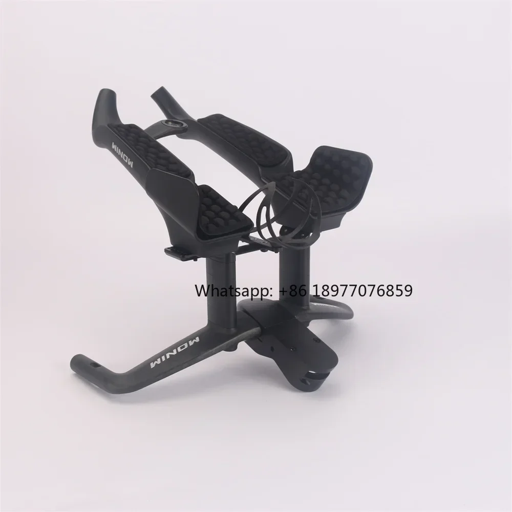 Winowsports HB053 Road Bike Triathlon Time Trial Full Carbon Bicycle Rest TT Handlebar 20 Degree Aero Extension Bar 2026