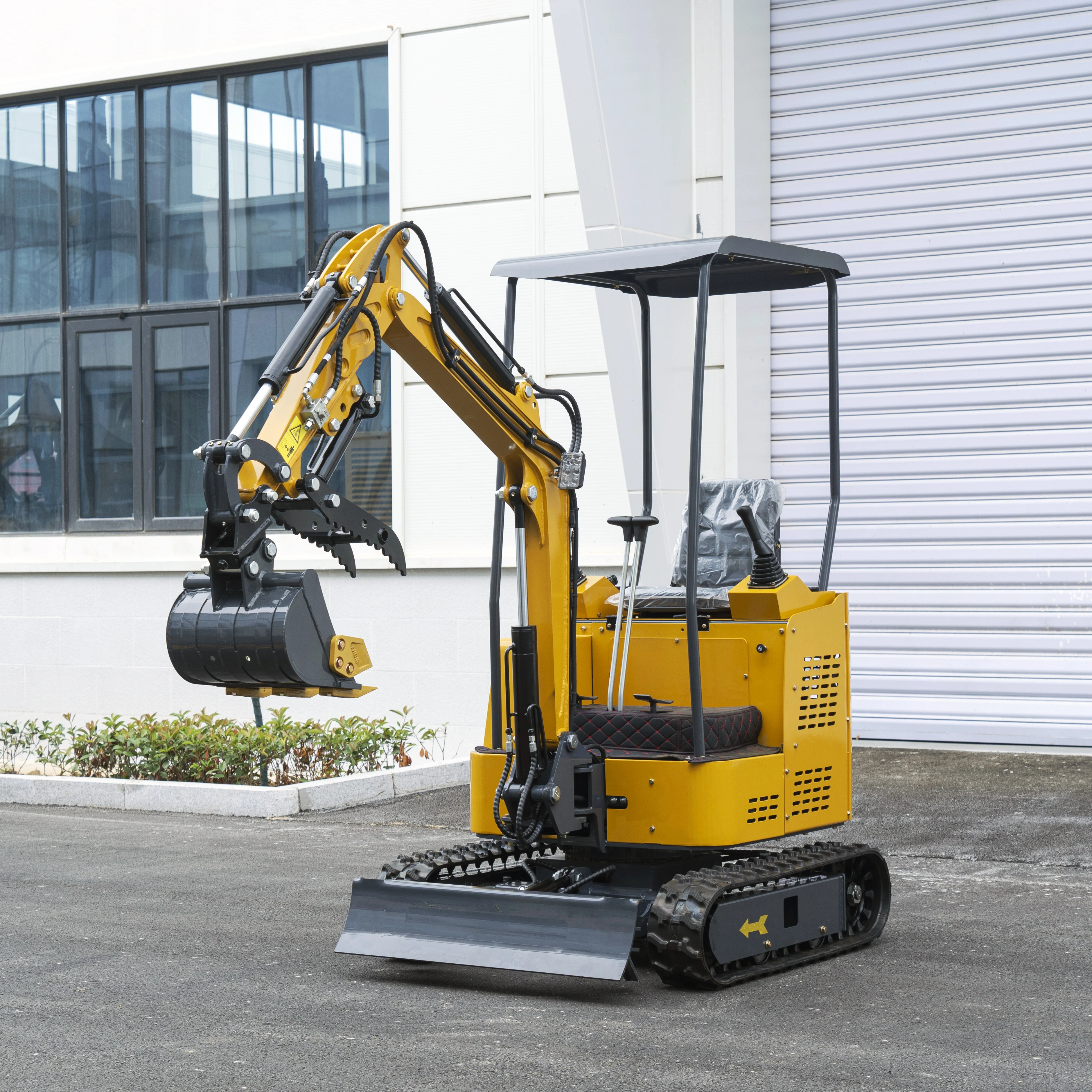 

1700kg Crawler Mini Excavator China HW-17 Mini Bagger Hydraulic Diesel Euro 5 Engine 1.7 ton Digger Wholesale Cheap Price Custom