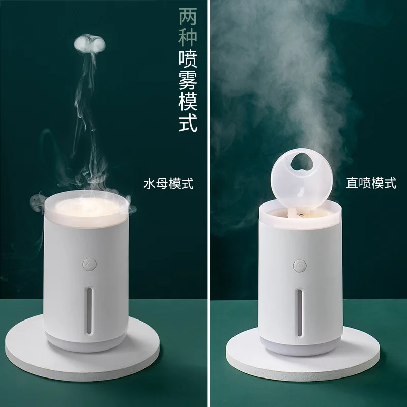 Jellyfish humidifier household large fog volume mini desktop creative spray air humidifier mini diffuser mini humidifier