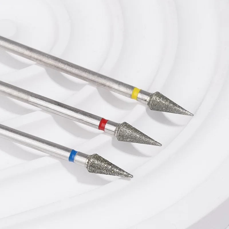 1 قطعة قاطعة المطحنة الماس ل مانيكير مسمار مثقاب الخشب ملحق باديكير آلة كهربائية مسمار بت الذباب هلام مزيل أدوات الأظافر #4