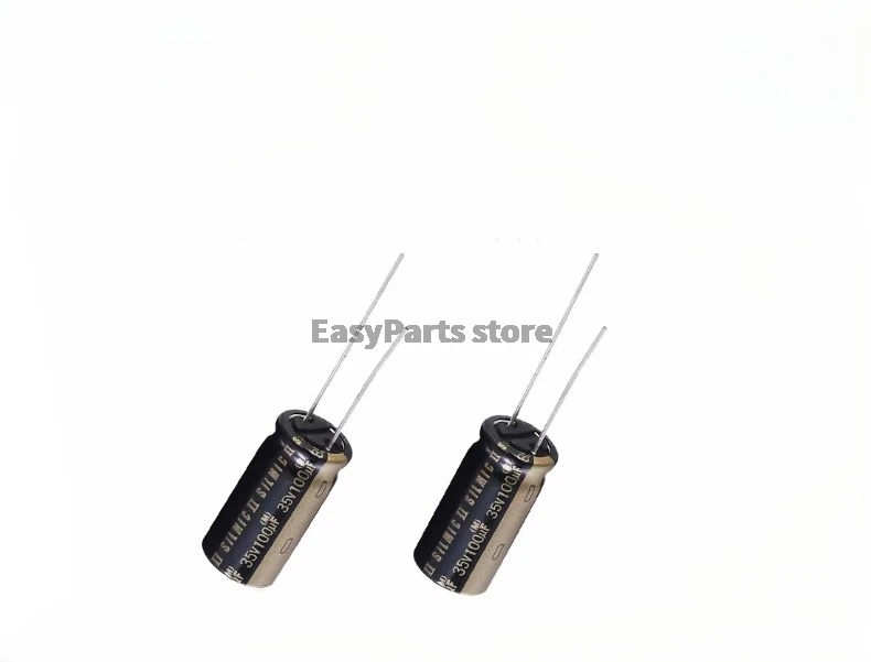 1/5/10PCS 100uf 35V  10*20mm ELNA RFS Series SILMIC II Aluminum electrolytic capacitor
