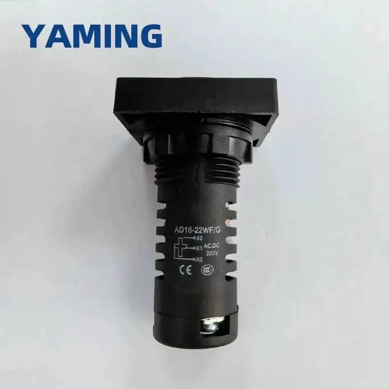 AD16-22SS Indicator Light 22mm WF WG WN Red Green LED Two-color Power Signal Lamp Working 24V 36V 110V 220V 380V