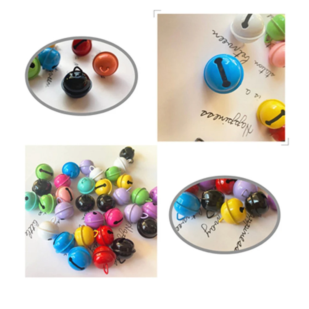 Pet Bell Cute Color 22mm Paint Christmas Decorations Keychain Charming Key Chain Accessories Candy Colors Colorful Bells