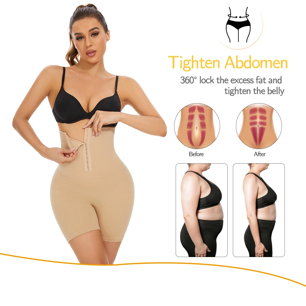 SEXYWG Tummy Control Body Shaper High Waist Shaper Shorts Flat Belly Panties Slimming Shapewear Seamless Waist Cincher Underwear