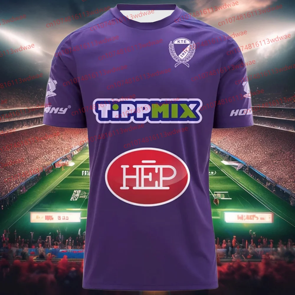 المجر لكرة القدم جيرسي تي شيرت للرجال التجفيف السريع قصيرة الأكمام Kecskiméti TE كيت رجل كرة قدم رياضية جيرسي الصبي الميدان الأخضر