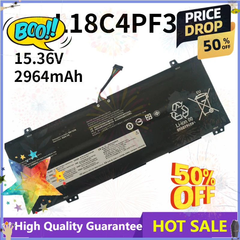 SWZY SWZY 15.36V L18C4PF3 Laptop Battery For Lenovo Xiaoxin Air14 2019 K3-IWL IdeaPad S540-14IWL C340-14API L18M4PF3 L18C4PF4 L1