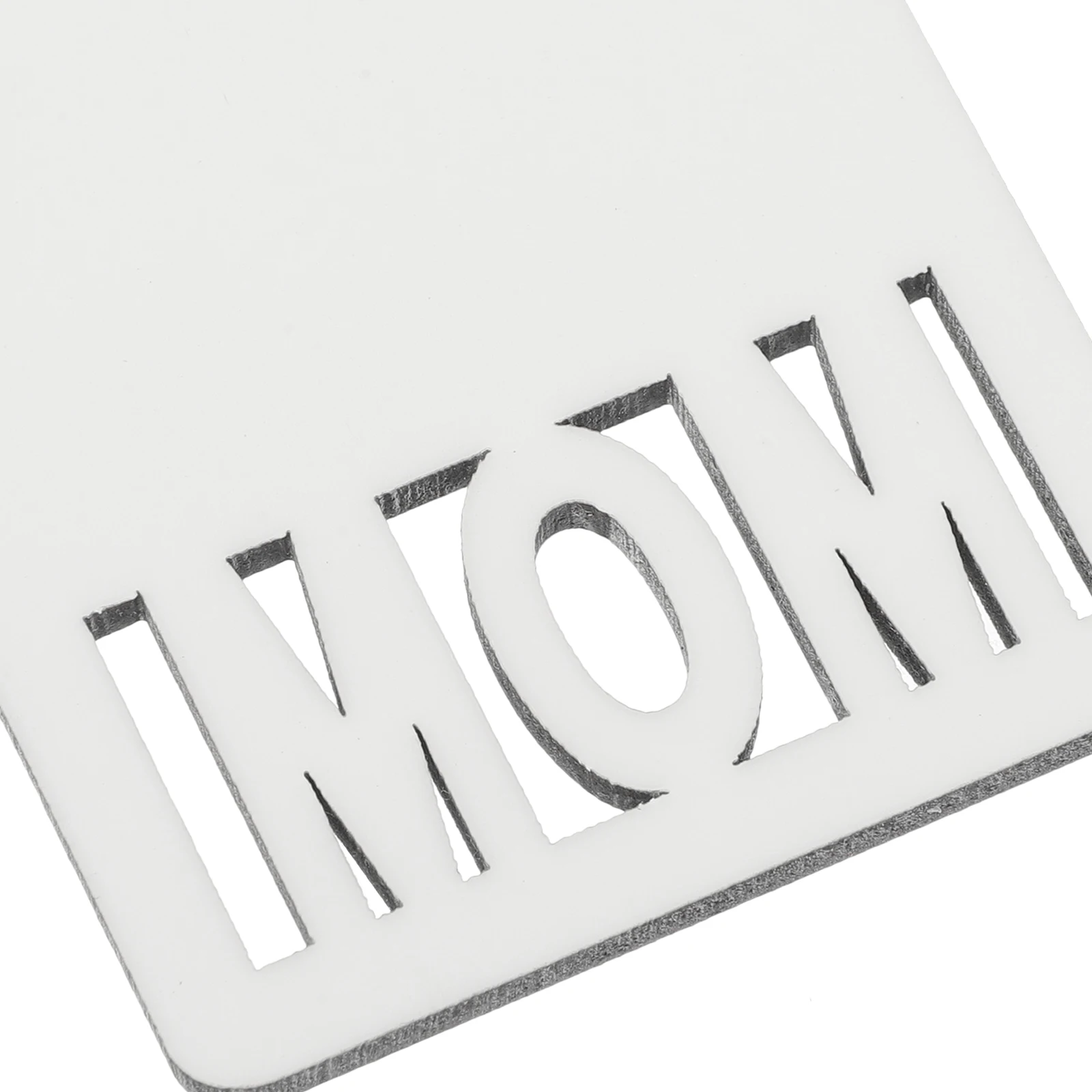 6 ชิ้นสร้างสรรค์ DIY ระเหิดพวงกุญแจว่างเปล่าพวงกุญแจสําหรับของขวัญส่วนบุคคลตกแต่งแม่