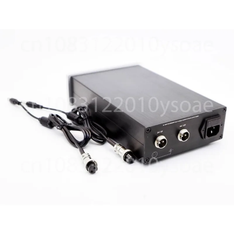 C 50W R Core Transformer  Linear Power Supply PSU DC5V-DC24V 2-Way Output Audio Amplifier Electronics Component