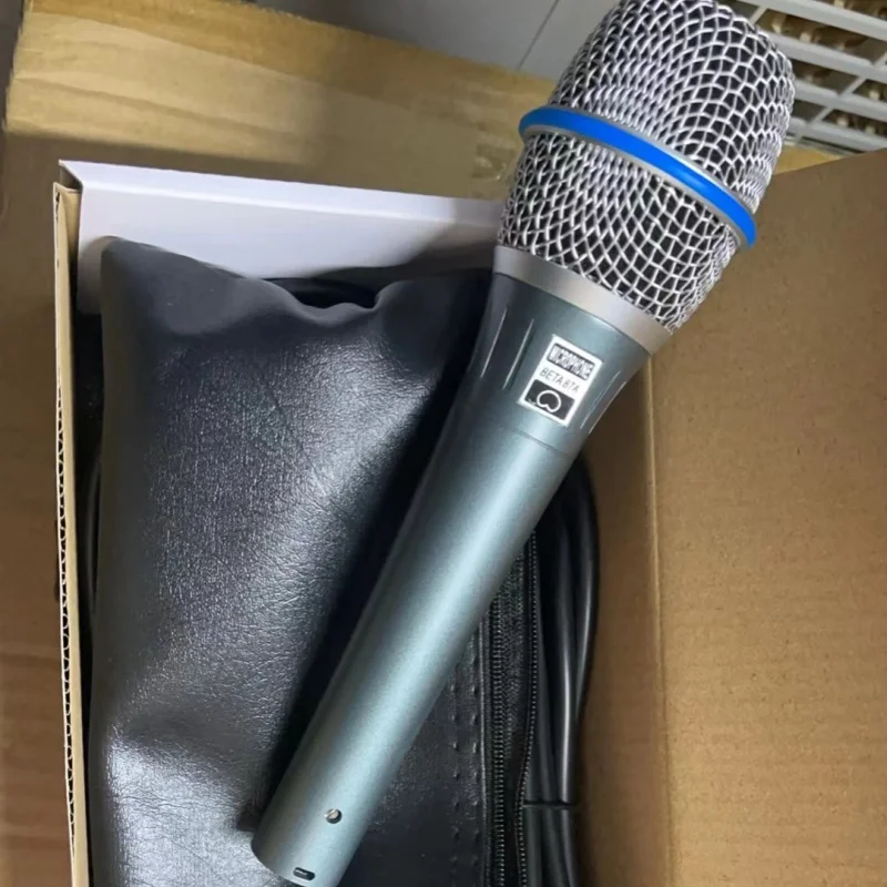 87A Supercardioid Dynamic Microphone For Stage Singing Professional Wired Microphone for Karaoke BBOX Recording Vocal HD Sound