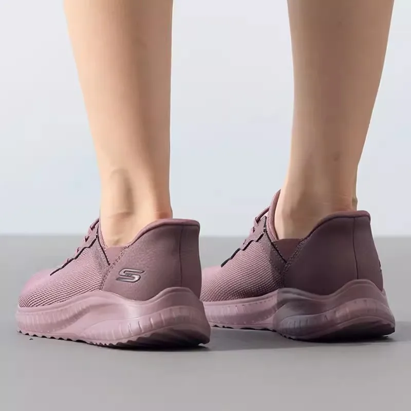 Skechers-Chaussures de dehors Légères et Confortables pour Femme, Baskets de Marche Respirantes et Décontractées, Nouvelle Mode d'Été