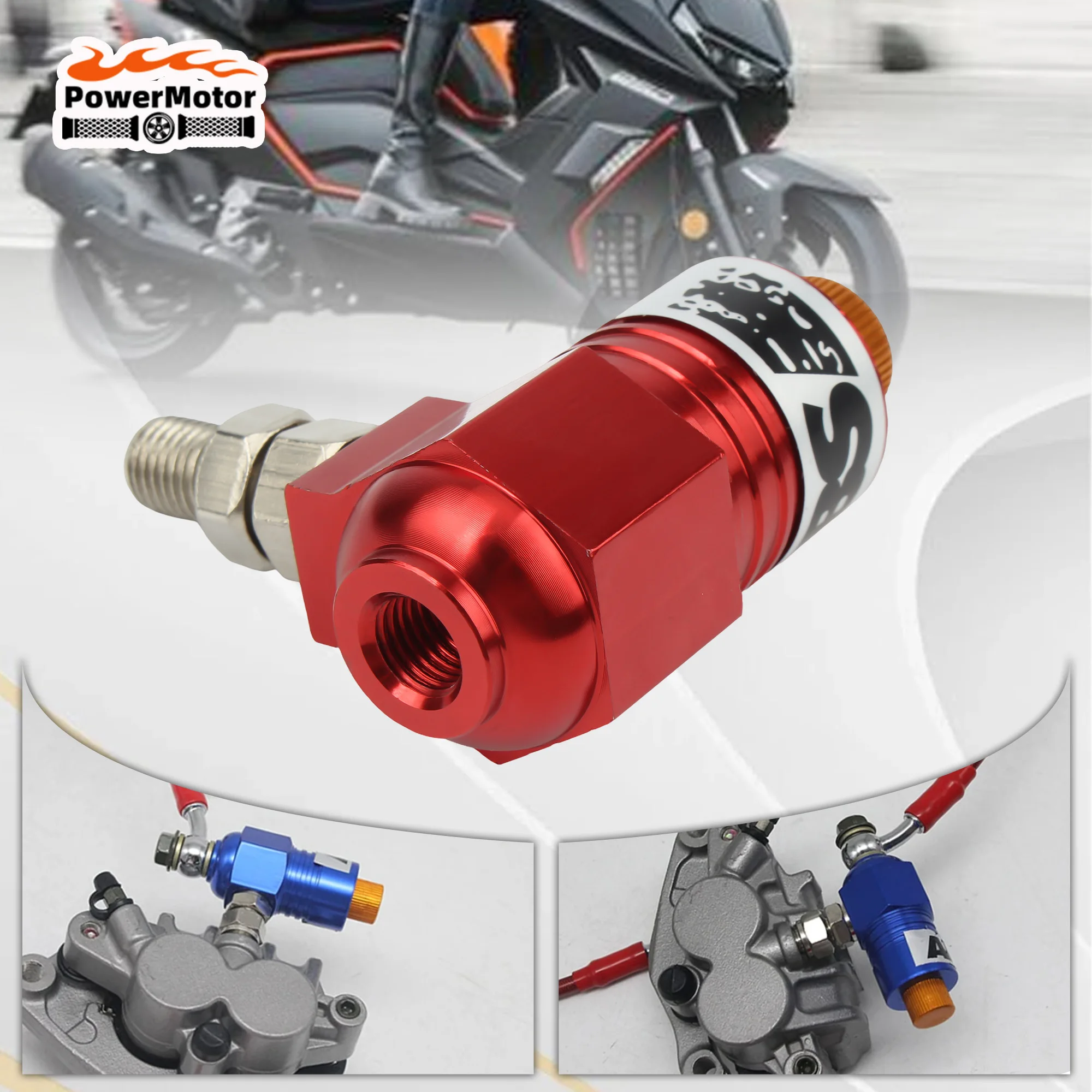 Motorcycle ABS 10mm Anti-locked Braking System for Yamaha Honda Kawasaki Dirt Pit Bike ATV Quad Go Kart GY6 Scooter Modification