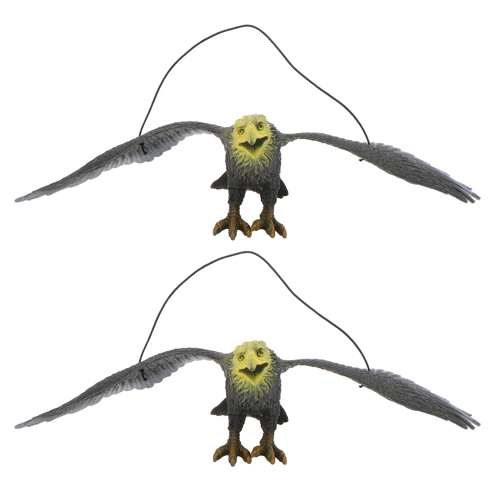 

Emulation Eagle Model Pendant Realistic Eagle Hanging Eagle Models Bird Repellent Fake Flying Bald Eagle Statue