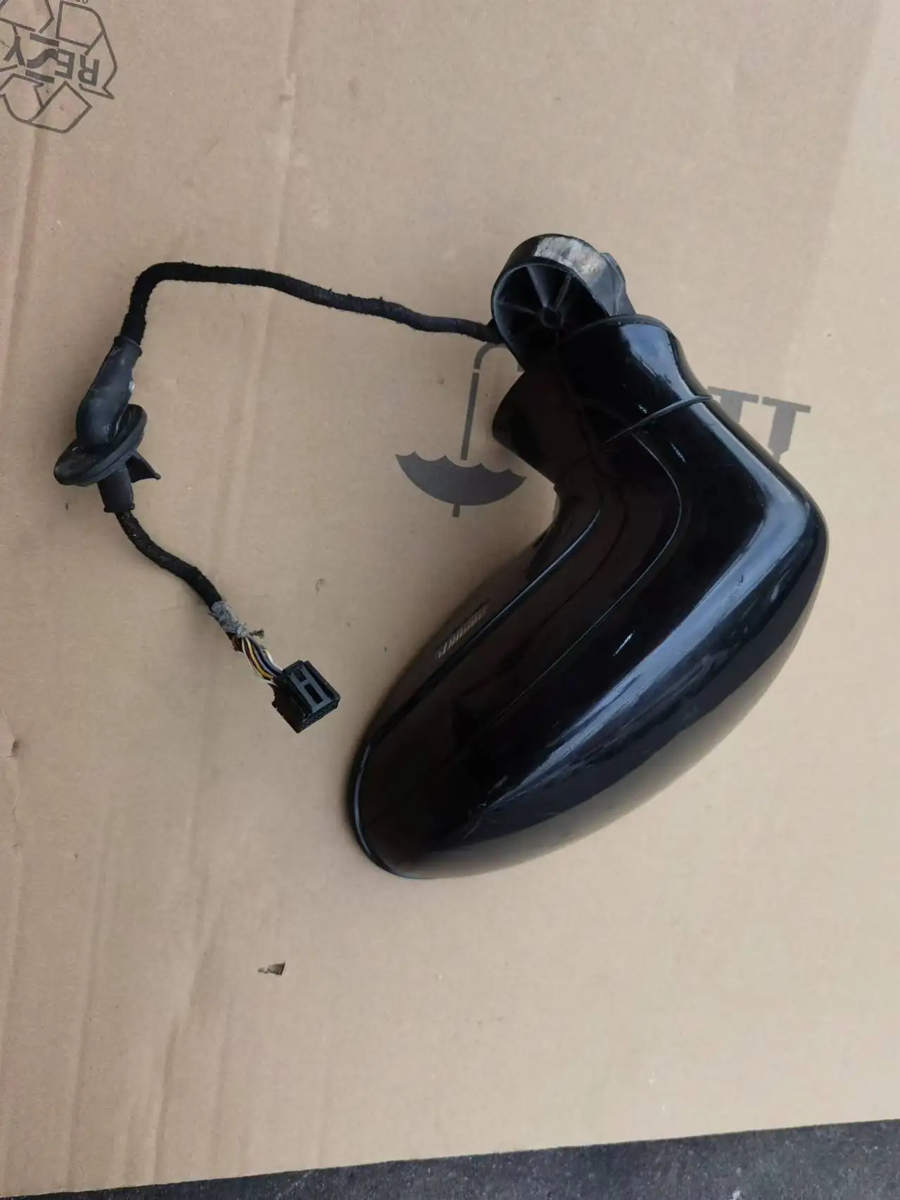 apply to 2009-2014 for Porsche Panamera 970 Auto Parts Rearview Mirror Automatic Folding New Condition ABS Material Left  Placem